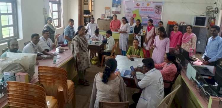 मालवण येथे आरोग्य तपासणी शिबिराला उत्स्फूर्त प्रतिसाद