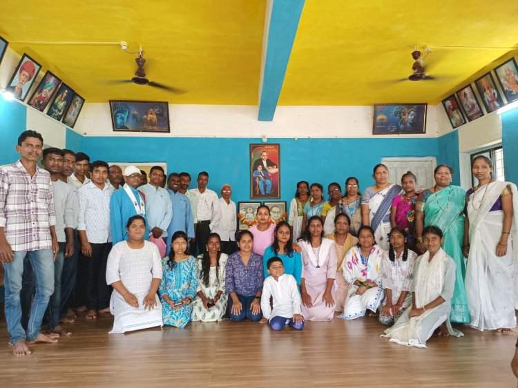 इन्सुली रमाईनगर येथे धम्मचक्र प्रवर्तन दिन साजरा