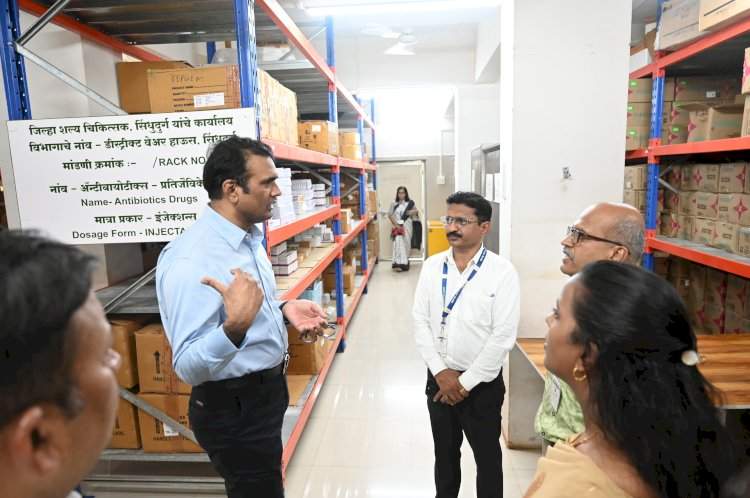सिंधुदुर्गात आरोग्य सेवांचा आढावा........सचिव विरेंद्र सिंह यांचे अधिकाऱ्यांना निर्देश