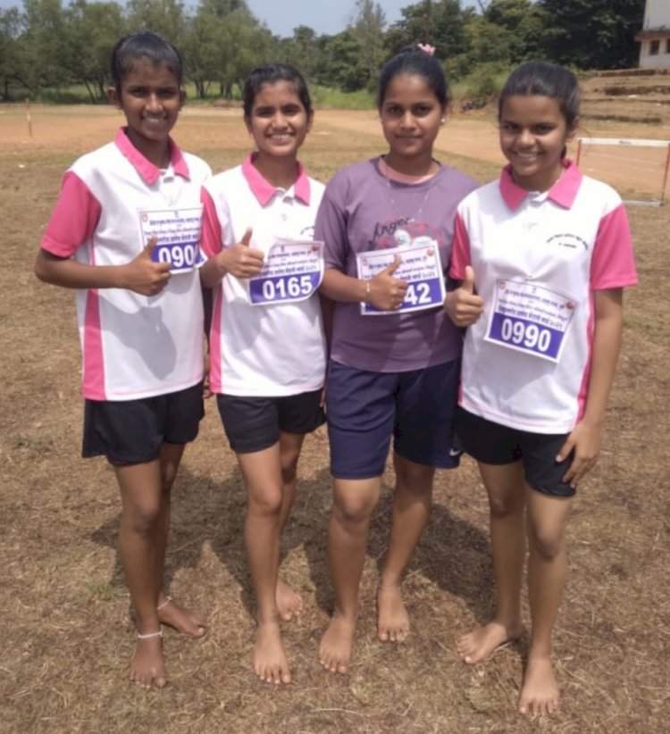 जिल्हास्तरीय क्रीडा स्पर्धेत विद्या विहार इंग्लिश स्कूलचे यश