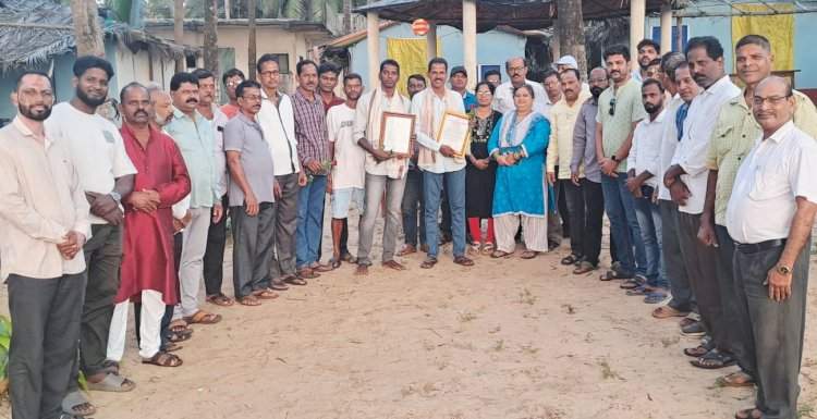 शिरोडा - वेळागर वाडीतील शूर नागरिकांचा भाजपाच्यावतीने गौरव