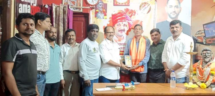 राजे प्रतिष्ठान कामगार सेनेच्या उत्कृष्ट कार्याची दखल.......सचिन जुवाटकर यांचा दौरा