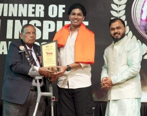 दशावतार कलाकार यश जळवी यांना प्रतिष्ठेचा 'यू इन्स्पायर पुरस्कार' प्रदान