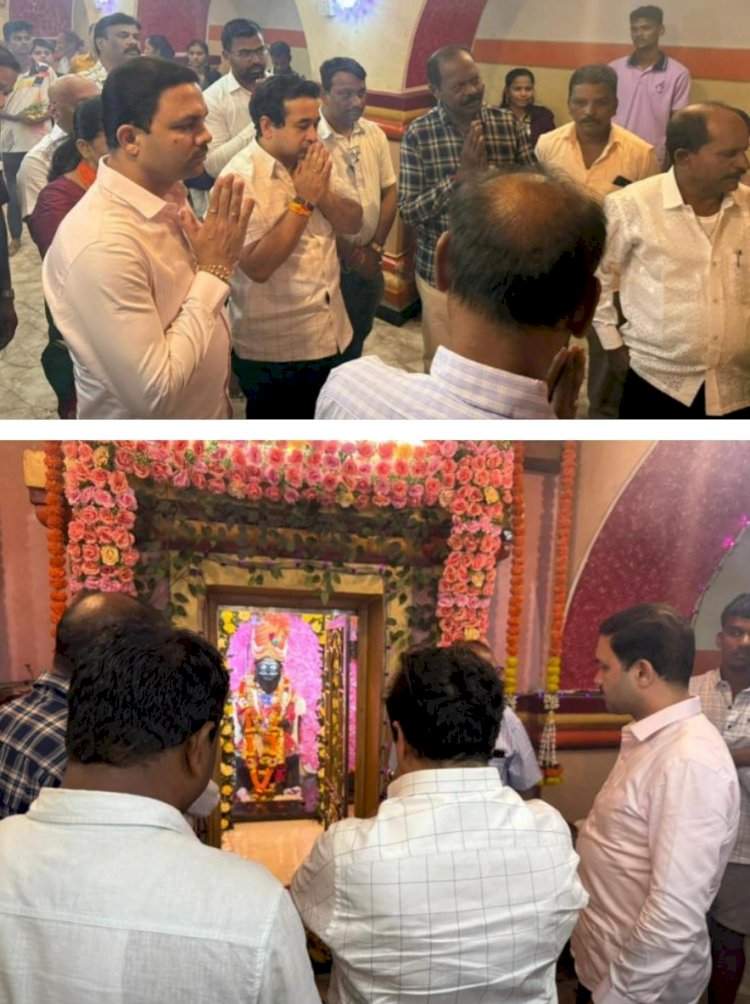 मंत्री नितेश राणे यांनी वेंगुर्ला घाडीवाडा येथील श्री देव वेतोबाचे घेतले दर्शन