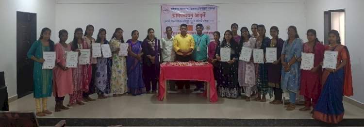 ज्वेलरी कौशल्य प्रशिक्षणामुळे आंदुर्लेतील युवतींसाठी उद्योजकतेच्या नव्या वाटा