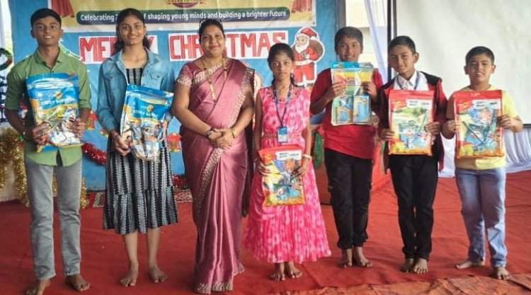 सिंधुदुर्ग विद्यानिकेतन इंग्लिश स्कूलच्या विद्यार्थ्यांचे 'नवनीत ड्रॉइंग' स्पर्धेत सुयश