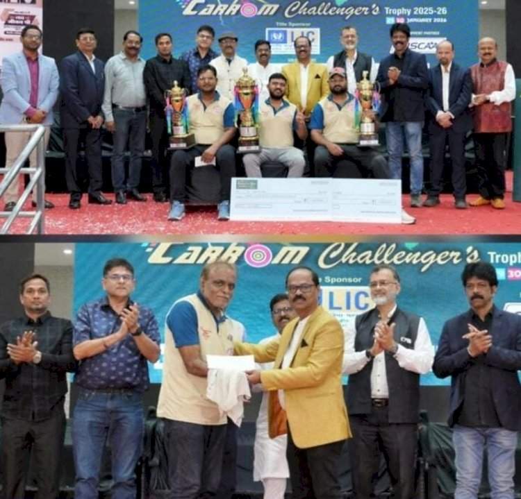 महाराष्ट्र ओपन कॅरम चॅलेंजर्स ट्रॉफी: के. श्रीनिवास विजयी