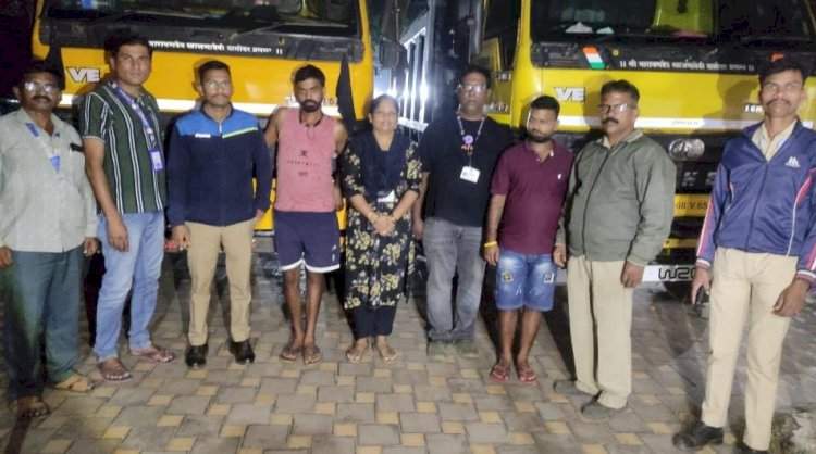 अनधिकृत वाळू वाहतूकी विरोधात मालवण महसूल विभागाची धडक कारवाई