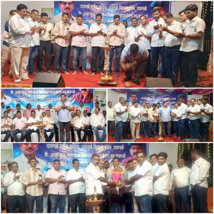  कै.आबा मुंज यांच्या स्मृतिदिनानिमित्त डबलबारी भजनाचा सामना....माजी आमदार वैभव नाईक, काँग्रेसचे जिल्हाध्यक्ष विलास गावडे यांच्या हस्ते झाला शुभारंभ 