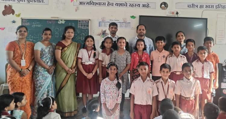 कळसुलकर प्राथमिक शाळेचा प्रज्ञाशोध परीक्षेत धडाका; १३ विद्यार्थ्यांना पदके