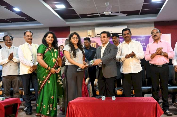 पत्रकार गृहनिर्माण प्रकल्प भूमिपूजन व गुणवंत पाल्यांचा गौरव सोहळा संपन्न