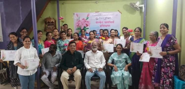 संकल्प प्रतिष्ठानच्या ‘वेल्वेट फ्लॉवर्स’ प्रशिक्षणाला सिंधुदुर्ग, रत्नागिरी आणि गोव्यातून उत्स्फूर्त प्रतिसाद!
