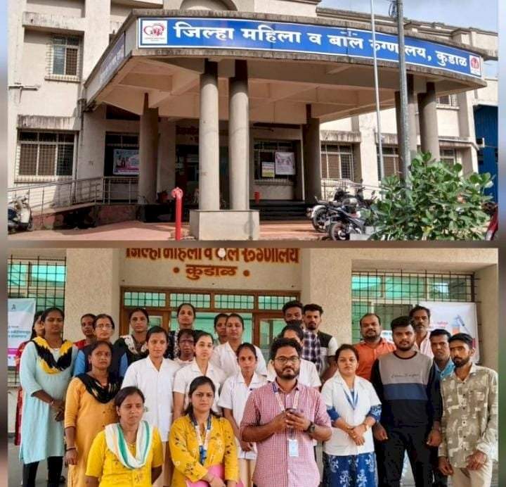 महिला रुग्णालयातील कंत्राटी कर्मचाऱ्यांचे भविष्य अंधारात....३ महिने पगारच नसल्याने २० जुलैपासून काम बंदचा इशारा