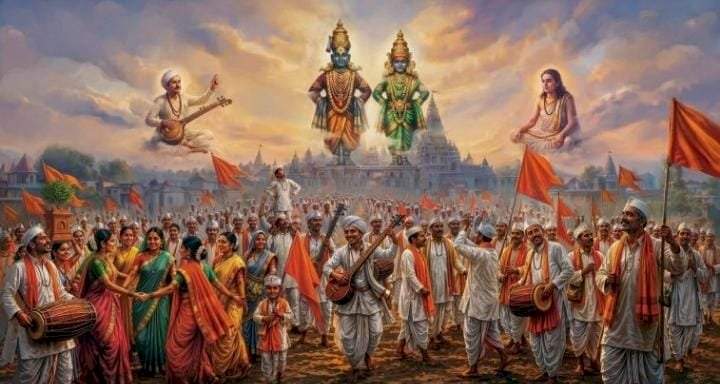 सिंधुदुर्गच्या अल्पेश घारेची आंतरराष्ट्रीय स्तरावर झेप...कल्पकतेतून साकारलेल्या 'पंढरीच्या सोहळ्या'सह 'शिवरायांचे' भव्य चित्र अमेरिकेला रवाना