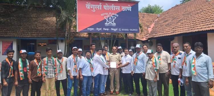 अयोध्येतील राम मंदिरातील चंदा चोरी प्रकरणाचा वेंगुर्ला  कॉंग्रेसकडून निषेध