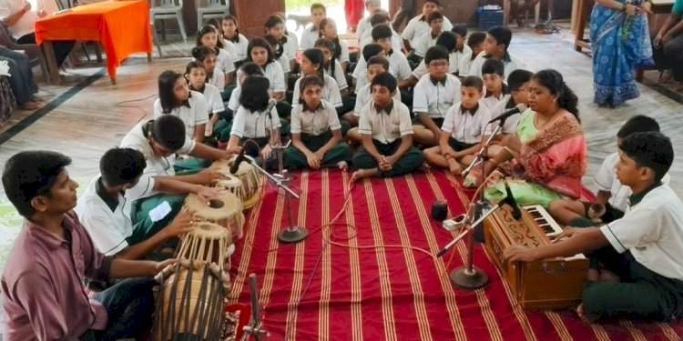 स्टेपिंग स्टोन ग्लोबल स्कूलमध्ये आषाढी एकादशी उत्साहात साजरी