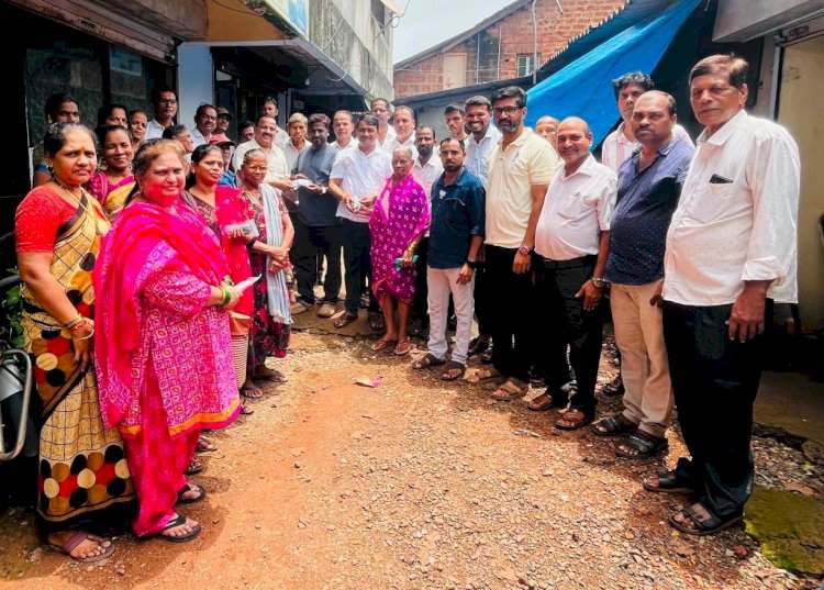 शिरोड्यात 'नमो नेत्र संजीवनी आरोग्य अभियान' अंतर्गत ४८ लाभार्थ्यांना मोफत चष्म्यांचे वाटप