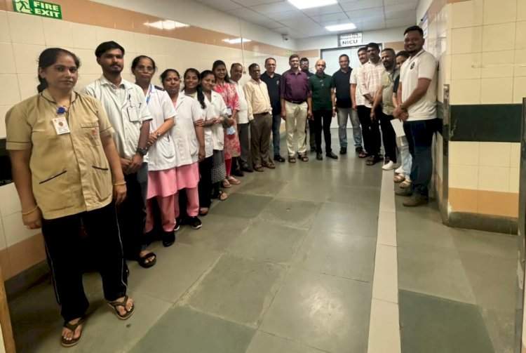 स्पंदन फाऊंडेशन व सरस्वती कोचिंग क्लासेसच्या रक्तदान शिबिराला उत्स्फूर्त प्रतिसाद.