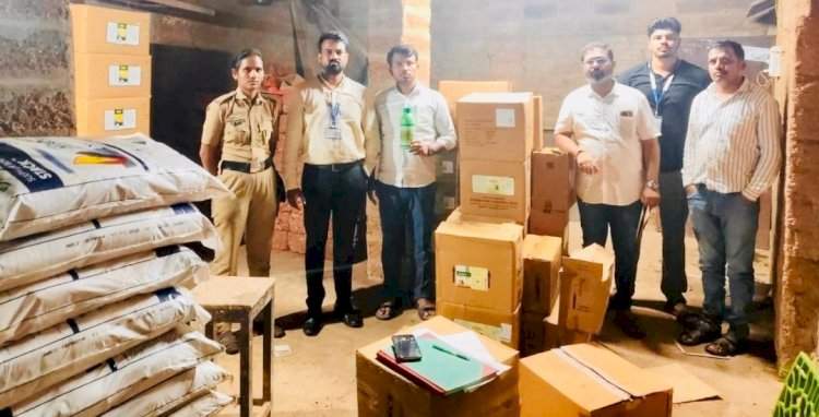 वेंगुर्लेत ३० लाखांचे बेकायदा कीटकनाशक जप्त.....श्रीराम कृषी केंद्रावर कृषी विभागाची धडक कारवाई