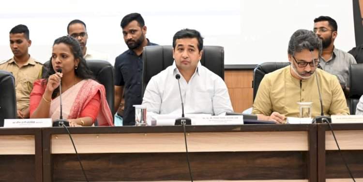 बाधित शेतकऱ्याला सरसकट मदत मिळणार - पालकमंत्री नितेश राणे