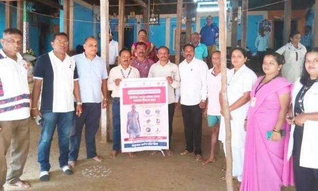 पाणलोस येथे मोफत आरोग्य व नेत्र तपासणी शिबिराला उत्स्फूर्त प्रतिसाद ......ग्रामपंचायत मठबुद्रुक व आरोग्य उपकेंद्राचा संयुक्त उपक्रम....शिवसेना तालुकाप्रमुख विनायक बाईत यांच्या संकल्पनेतून आयोजन