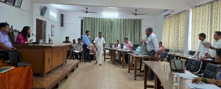 सावंतवाडी नळपाणी योजनेवरून पालिकेच्या विशेष सभेत खडाजंगी.....जानेवारीअखेर काम पूर्ण करण्याचे नगराध्यक्षांचे आश्वासन