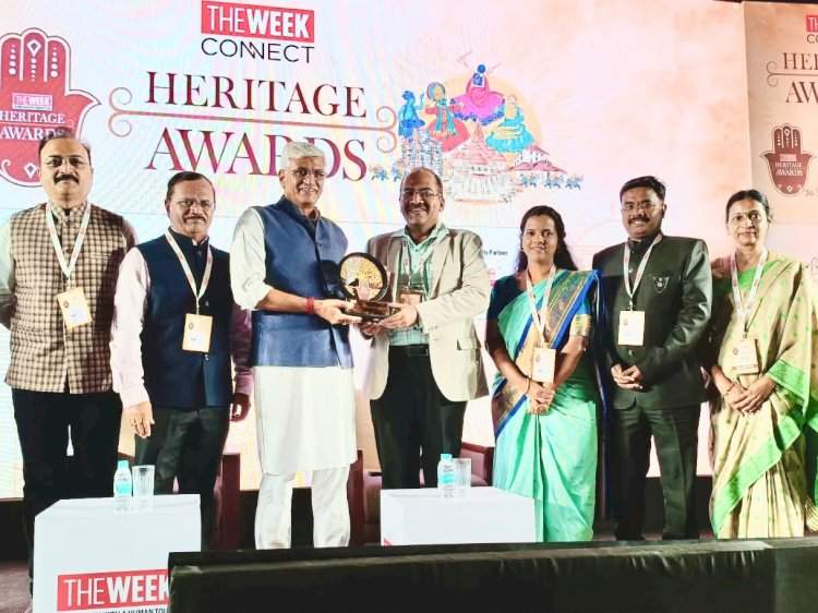 सिंधुदुर्गच्या सागरी पर्यटनाला राष्ट्रीय सन्मान......केंद्रीय पर्यटन मंत्री गजेंद्र सिंह शेखावत यांच्या हस्ते पुरस्कार प्रदान