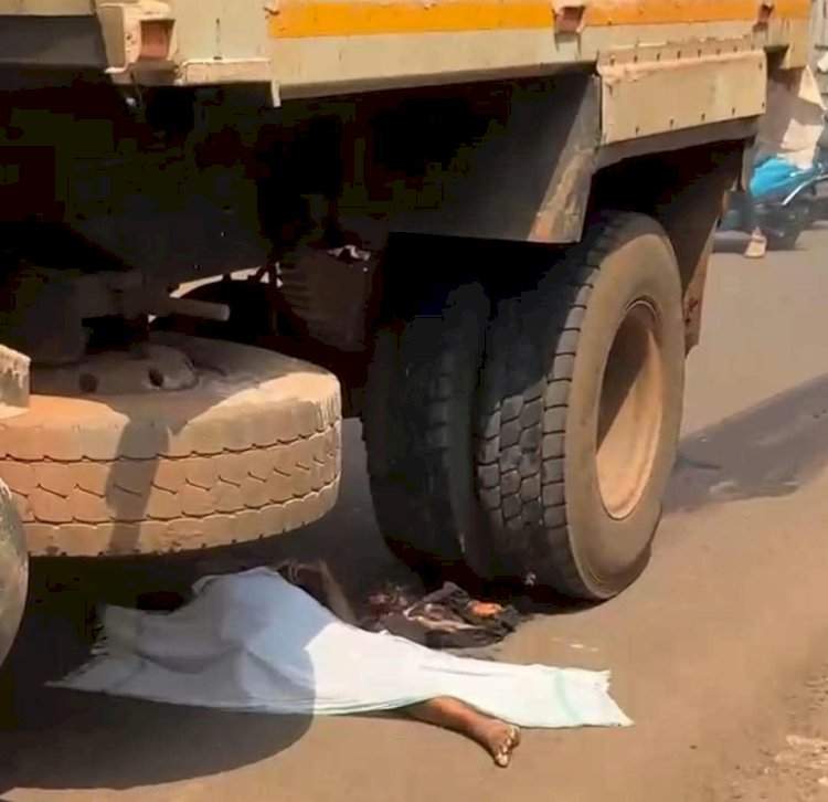 तळेरेत डंपरखाली चिरडून ६० वर्षीय व्यक्तीचा मृत्यू